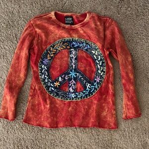 Shop Therapy girls size 6/8 long sleeve shirt